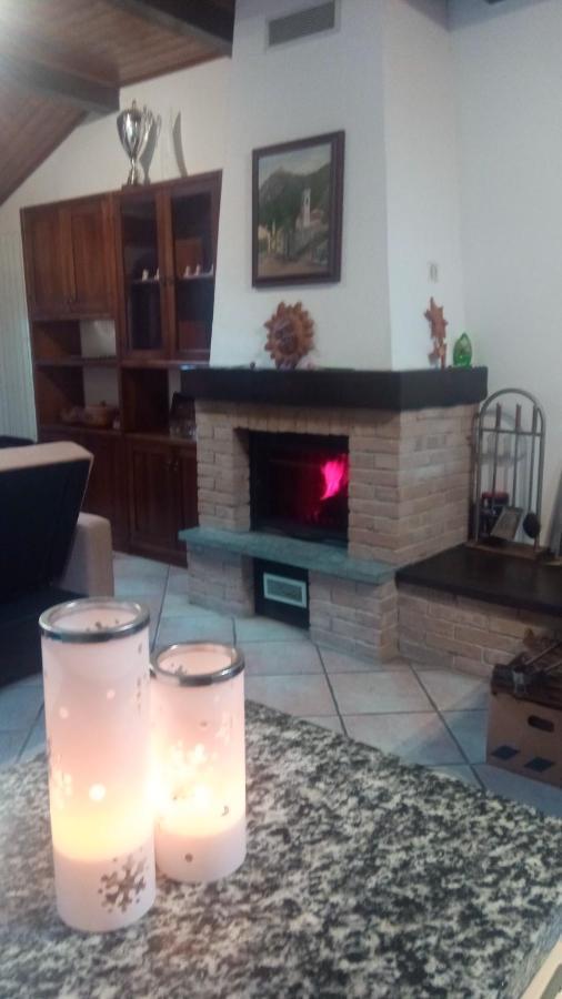 Willa Casa Del Rustico, Indipendente Vista Sacra Con Dipinto Caprie Zewnętrze zdjęcie