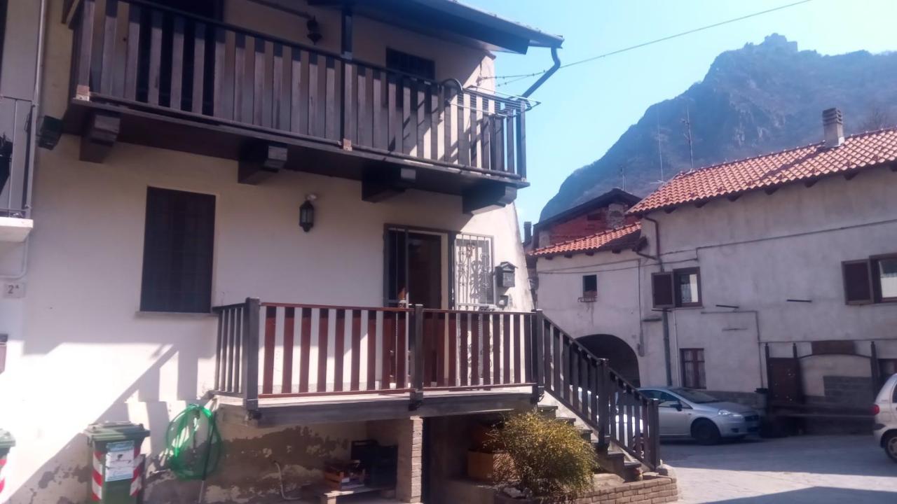 Willa Casa Del Rustico, Indipendente Vista Sacra Con Dipinto Caprie Zewnętrze zdjęcie