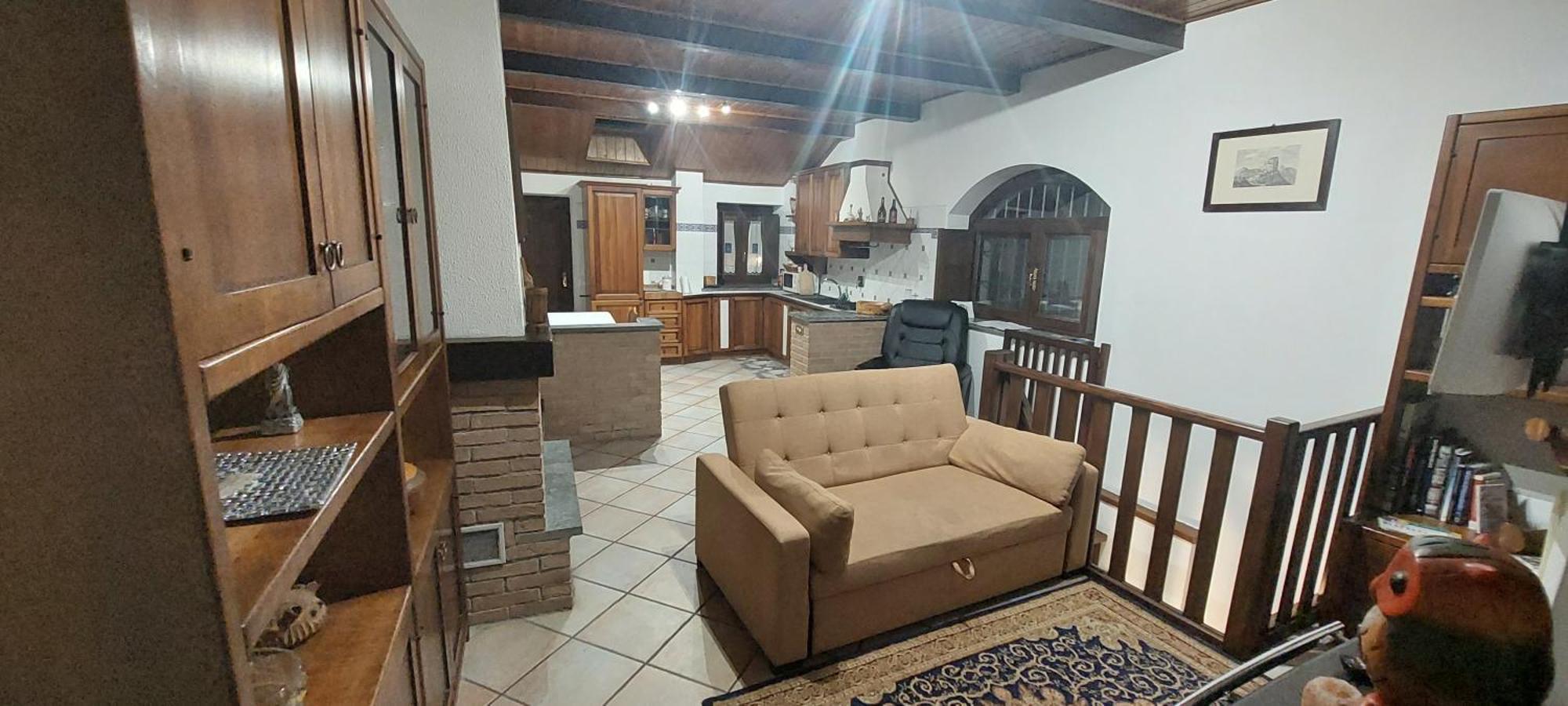 Willa Casa Del Rustico, Indipendente Vista Sacra Con Dipinto Caprie Pokój zdjęcie